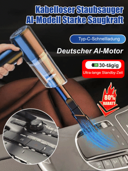 Multifunktionaler tragbarer Autostaubsauger, Zwei Stück € 55