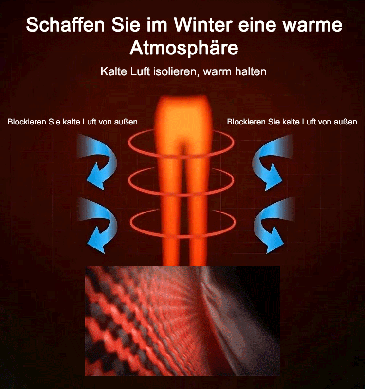 Samtverdickte, warme, gerade Freizeithose