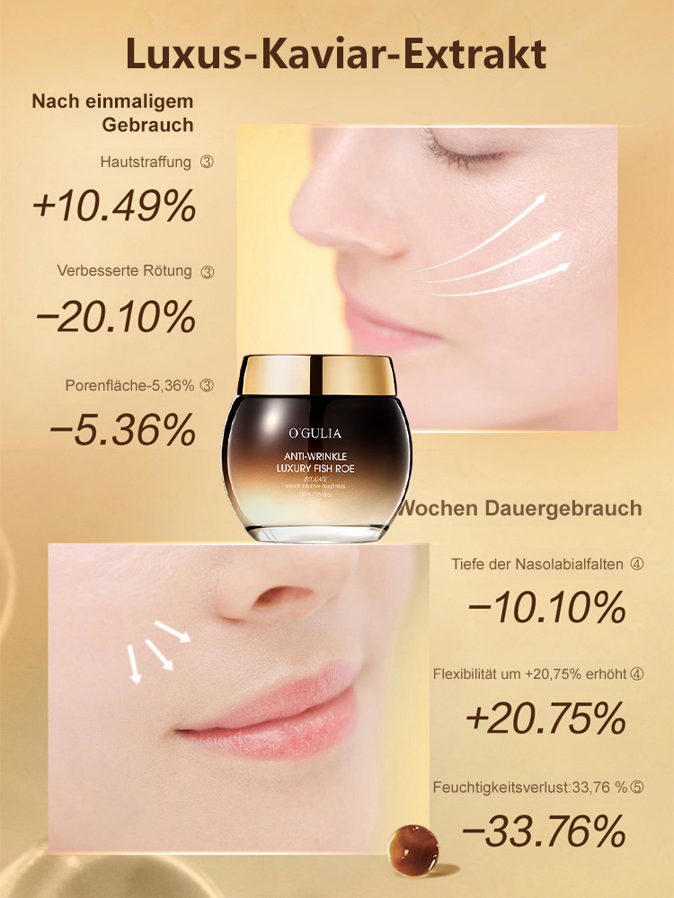 Hochwertige Hautpflegemarke, luxuriöse Ginseng-Kaviar-Gesichtsmaske✨️