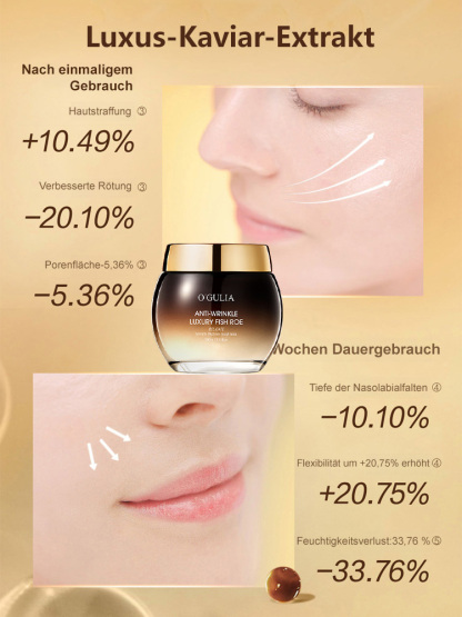 Hochwertige Hautpflegemarke, luxuriöse Ginseng-Kaviar-Gesichtsmaske✨️