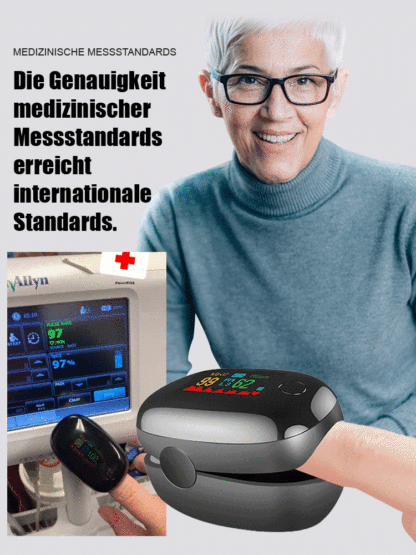 TFT-Clip-Hausgebrauch-Sauerstoffsättigungsmonitor-Juwelenoximeter