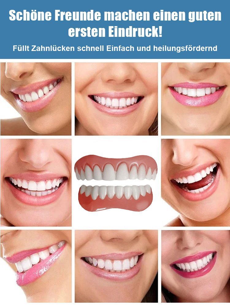 Beauty-Set zur Zahnprothesenmodifikation, weiches Silikonmaterial, feste Adsorption, hohe Passform