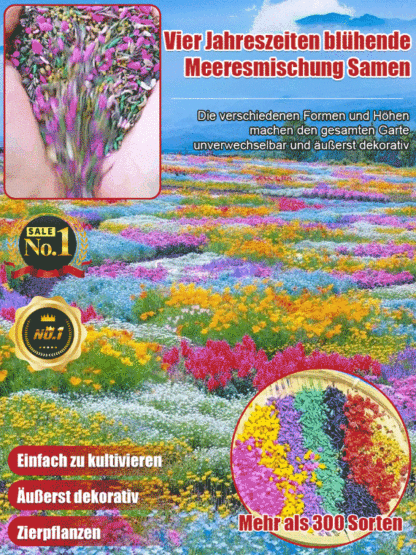 【Vier-Jahreszeiten-Blumen】Blumenmeer-Kombinationssamen💐