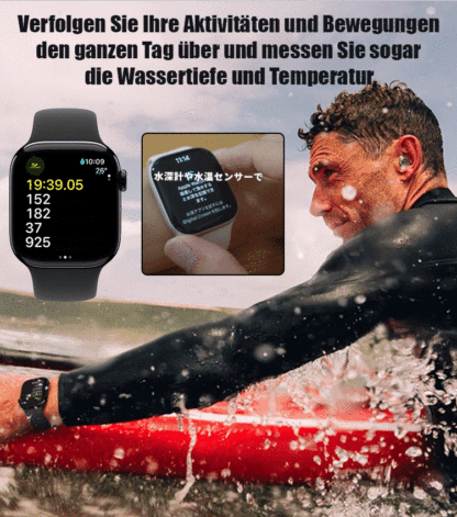 Series10 - Die smarte Telefonuhr mit Sportfunktion und Bluetooth