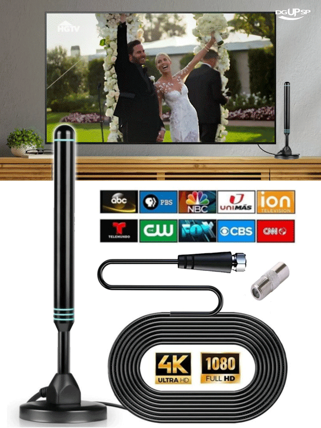 Innenantenne für hochauflösendes Digitalfernsehen