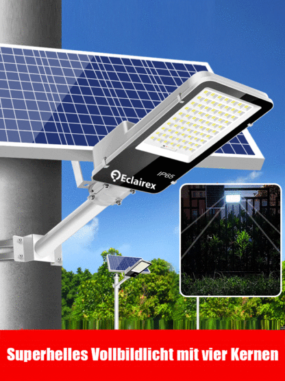 Superhelle wasserdichte Solar-Straßenlampe