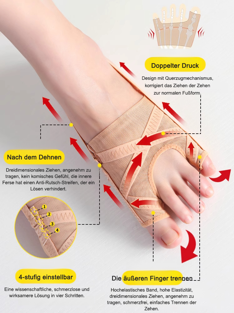 Verabschieden Sie sich in 7 Tagen von Hallux Valgus und Wadenvalgus, 0 negative Bewertungen