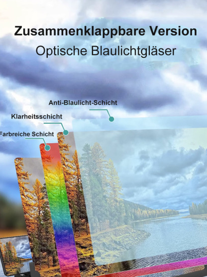 Smartphone-Bildschirmlupe, Anti-Blaulicht-Spiegel, 4K hohe Qualität