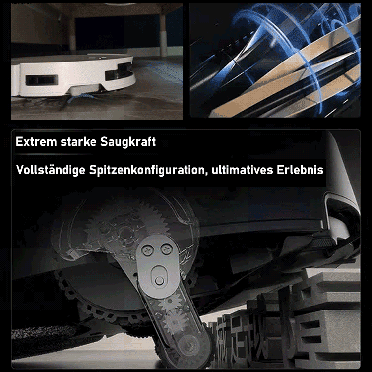 Intelligenter Kehrroboter mit einer Sterilisationsrate von bis zu 99,9 % und geringem Dezibelgeräusch😍