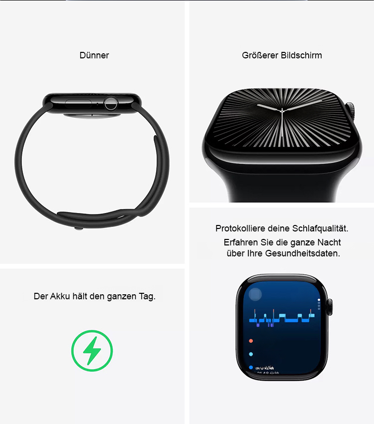 Series10 - Die smarte Telefonuhr mit Sportfunktion und Bluetooth