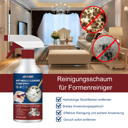 Schimmelentfernungsspray, beseitigt Schimmel in 3 Sekunden