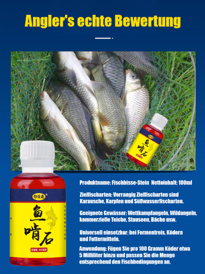【Ein Tropfen Wahnsinn beißt an】Fischköderstein Lockmittel für Fische🐟️🎣