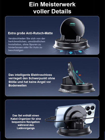 【AI Intelligent Sensing】 Multifunktionaler Handyhalter, 2 für nur 55 €🚗