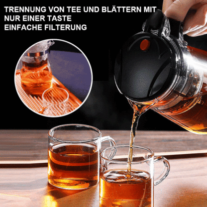 Ein-Knopf-Teeset mit Filterfunktion