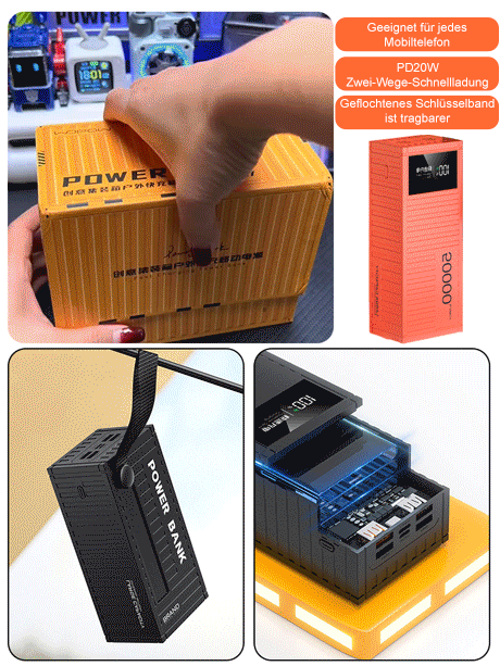 Handy-Akku mit 50000 mAh Kapazität jetzt im Angebot, 50 % Rabatt, letzte Stunde, niedrigster Preis im Internet