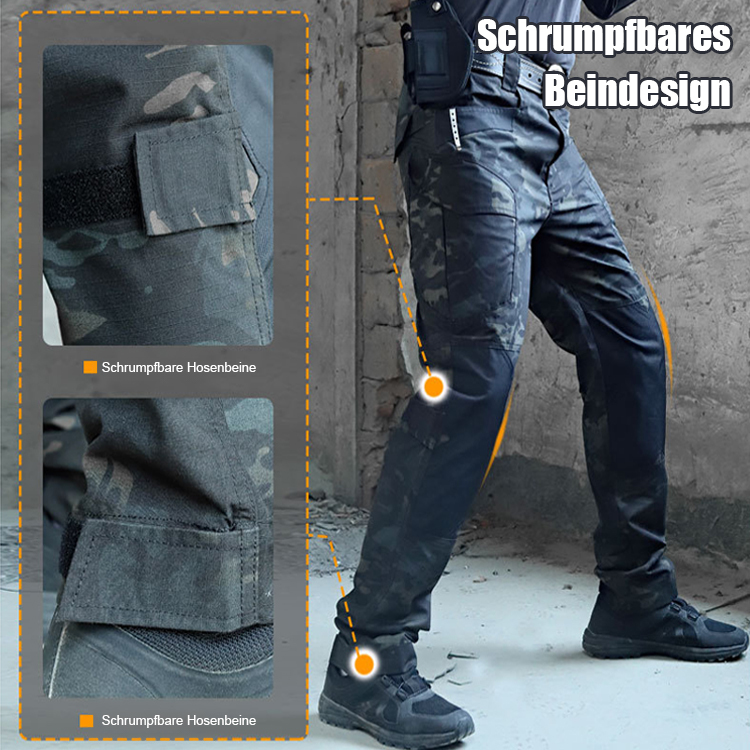 Die taktischen Hosen, die amerikanische Spezialeinheiten tragen.