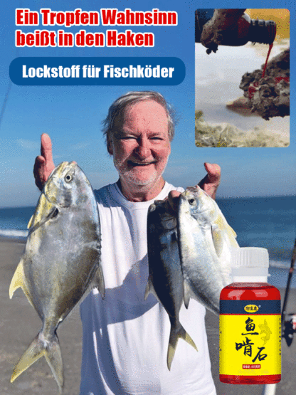 【Ein Tropfen Wahnsinn beißt an】Fischköderstein Lockmittel für Fische🐟️🎣