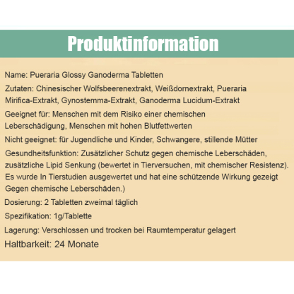 Vom Arzt empfohlen, 2 Kapseln pro Tag, lösen Leberprobleme