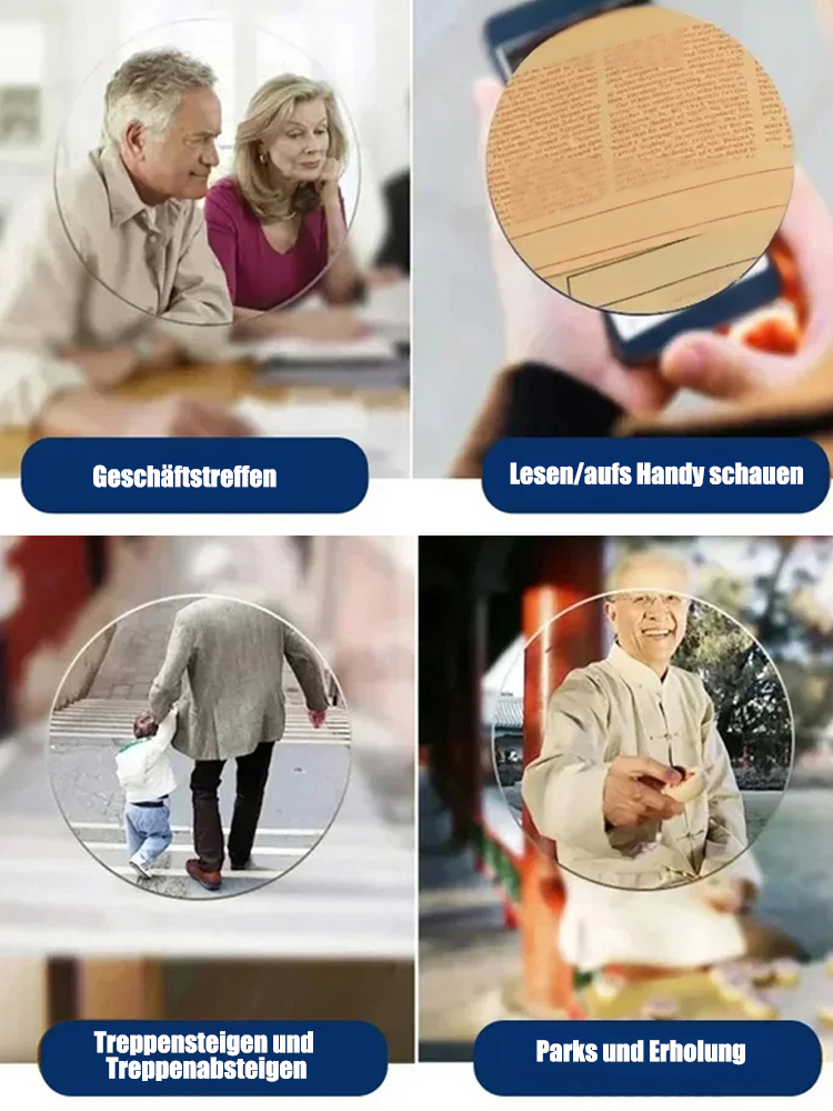 Anti-Blaulicht-Lesebrille kann die Helligkeit automatisch anpassen und automatisch zoomen👓️