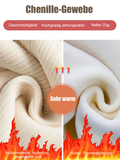Hose mit weitem Bein und gepolstertem Komfort, um den Bauch zu bedecken und die Länge der Beine zu z