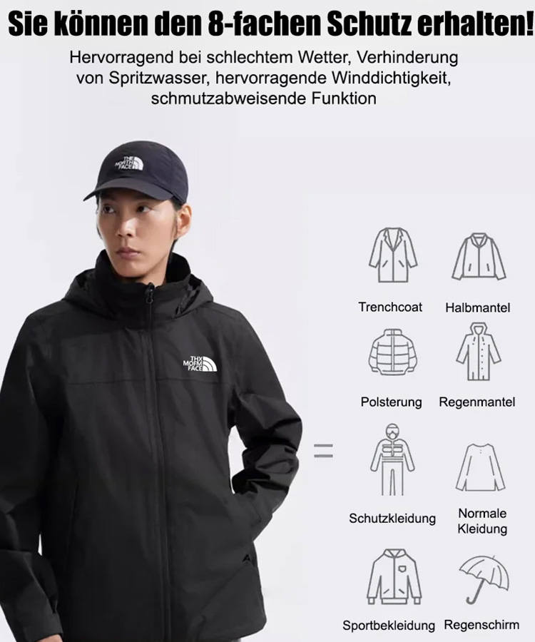 Outdoor-Softshelljacke mit Kapuze-1