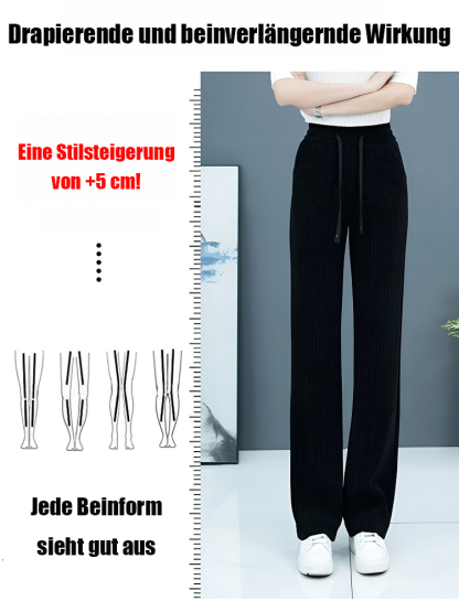 Hose mit geradem Bein