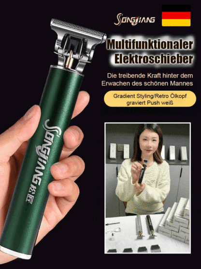 Professionelles, wiederaufladbares Haarschneideset