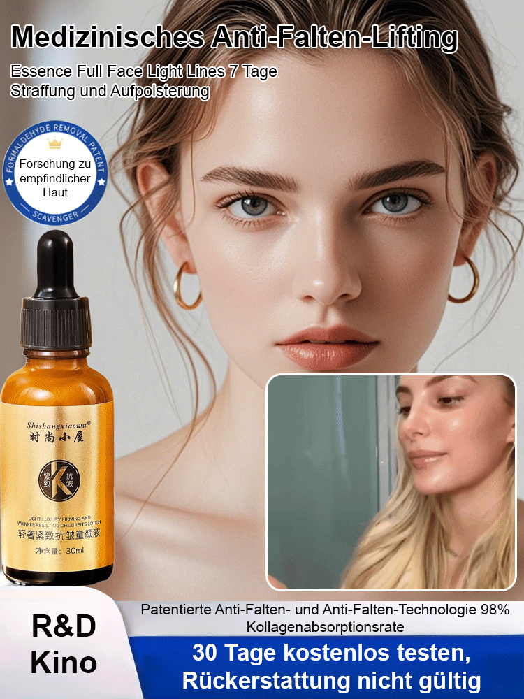 【Zürück ins Jahr 20】Faltenreduzierendes und Straffendes Serum