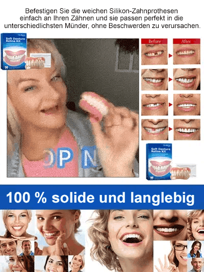 Zahnersatz, 1 Million Stück verkauft, keine negativen Bewertungen, zweites Set 6 Euro🦷