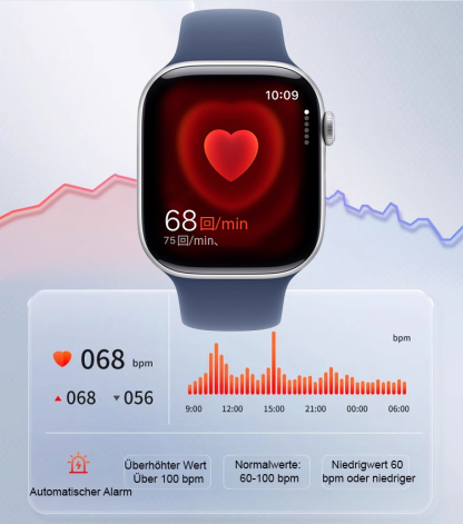 Series10 - Die smarte Telefonuhr mit Sportfunktion und Bluetooth