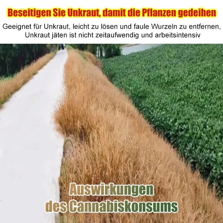 Universelles Herbizid, das über 100 Arten hartnäckiger Unkräuter abtötet, ohne den Boden zu verunreinigen
