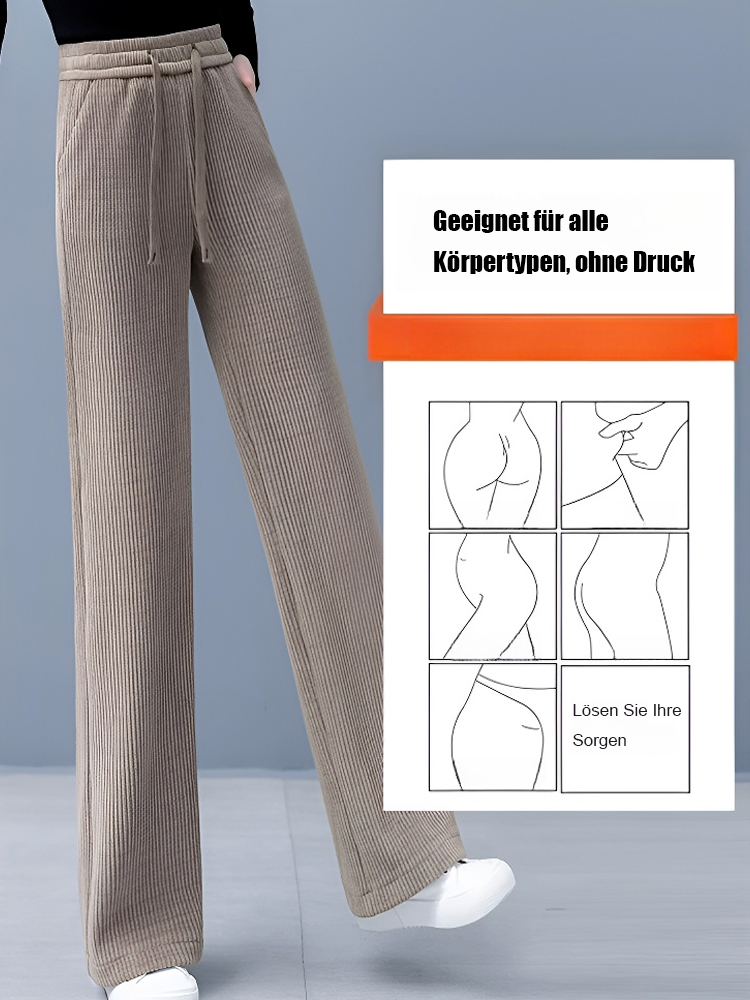Hose mit geradem Bein