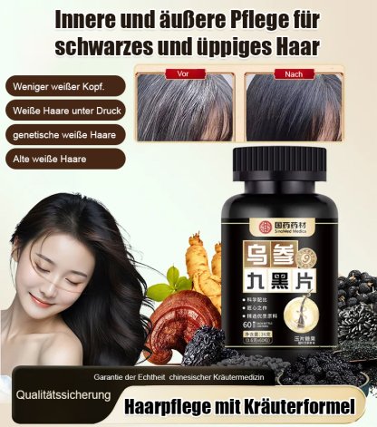 Sehen Sie die Veränderung in 7 Tagen, eine Flasche heilt graue Haare und Haarausfall vollständig