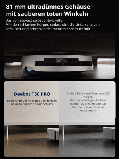 Super Kehrroboter, 360-Grad-Reinigung ohne tote Winkel, 1 Stück € 38, 2 Stück € 54
