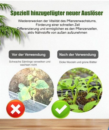 Blumenrettendes Artefakt, aktiviert lebende Zellen und fördert das Pflanzenwachstum
