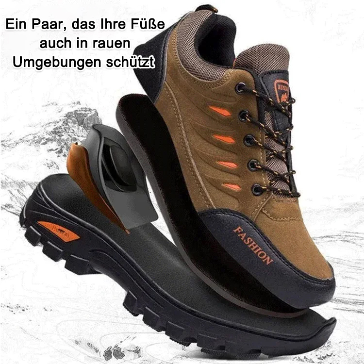 Rutschfeste, stoßdämpfende Wanderschuhe