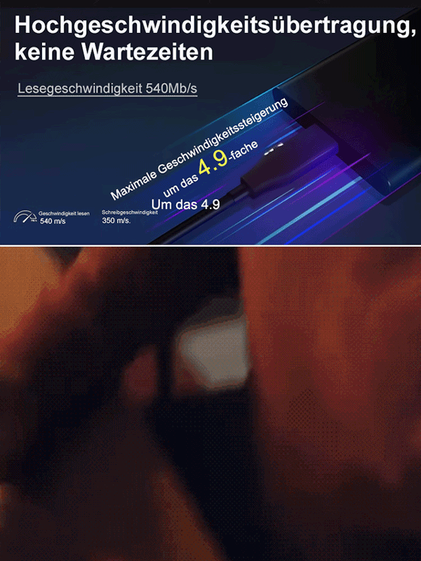 Tragbare Solid-State-Festplatte, große Kapazität, 3.0-Hochgeschwindigkeitsübertragung