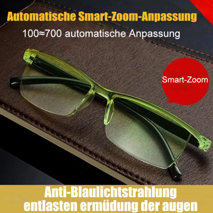 Intelligente Zoom-Lesebrille