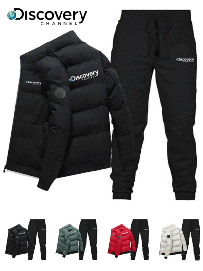 Warmes Daunenjacken-Set