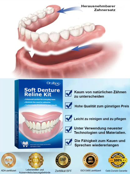 Zahnersatz, 1 Million Stück verkauft, keine negativen Bewertungen, zweites Set 6 Euro🦷