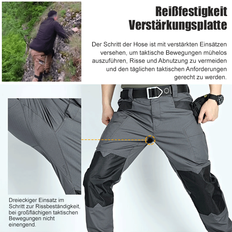 Die taktischen Hosen, die amerikanische Spezialeinheiten tragen.