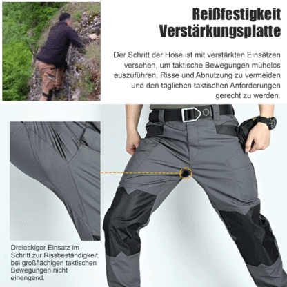 Die taktischen Hosen, die amerikanische Spezialeinheiten tragen.
