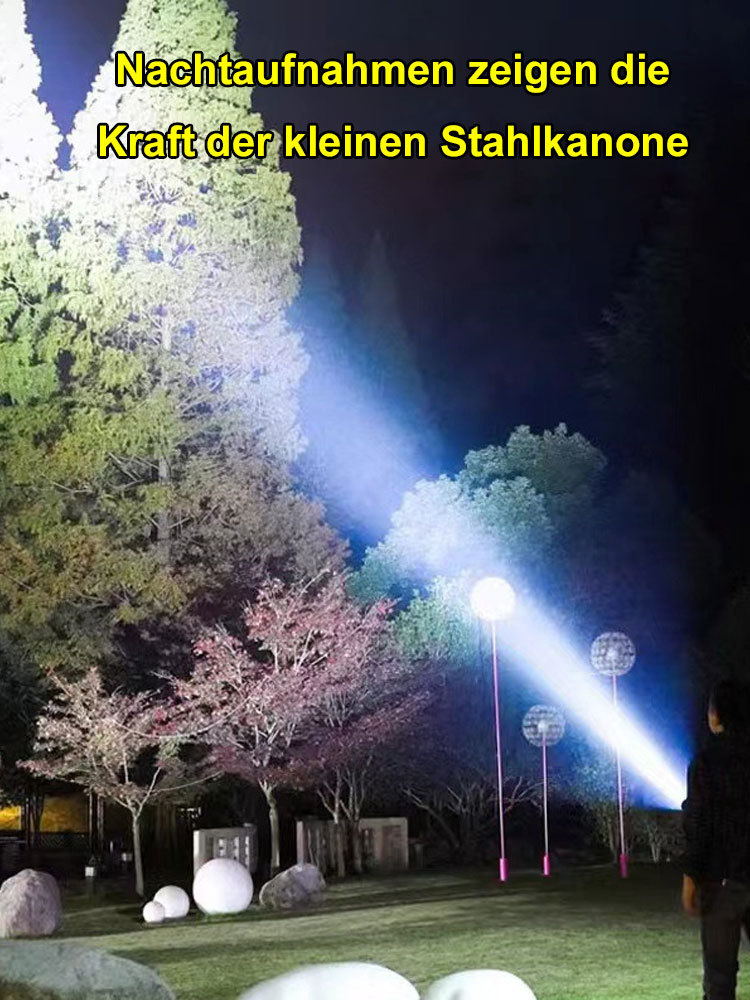 Neue verbesserte Mini-Super-Taschenlampe, super Helligkeit, Akku mit großer Kapazität⛺️