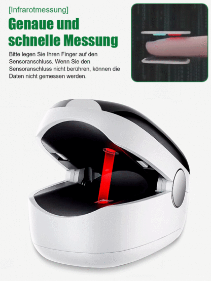 Fingerclip-Herzfrequenzmesser-Oximeter