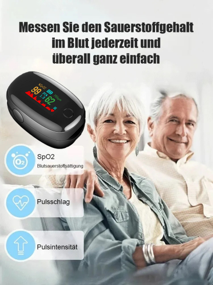 TFT-Clip-Hausgebrauch-Sauerstoffsättigungsmonitor-Juwelenoximeter