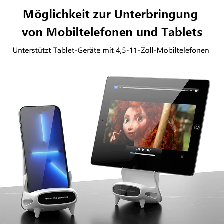Kabellose Handy-Ladestation, schnelles und bequemes Laden, Zwei Stück € 52