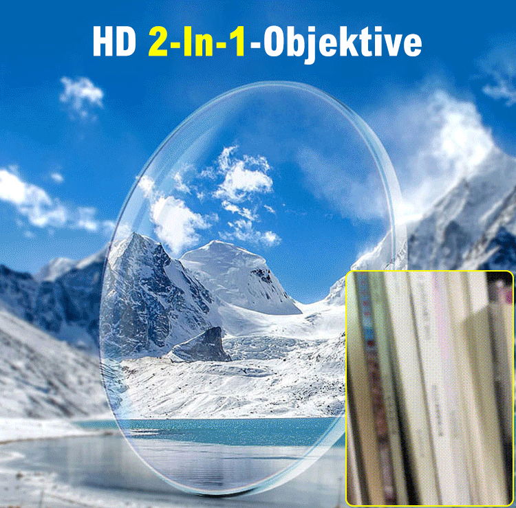 3 Sekunden faltbare HD-Lesebrille