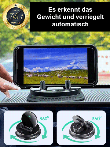 【AI Intelligent Sensing】 Multifunktionaler Handyhalter, 2 für nur 55 €🚗
