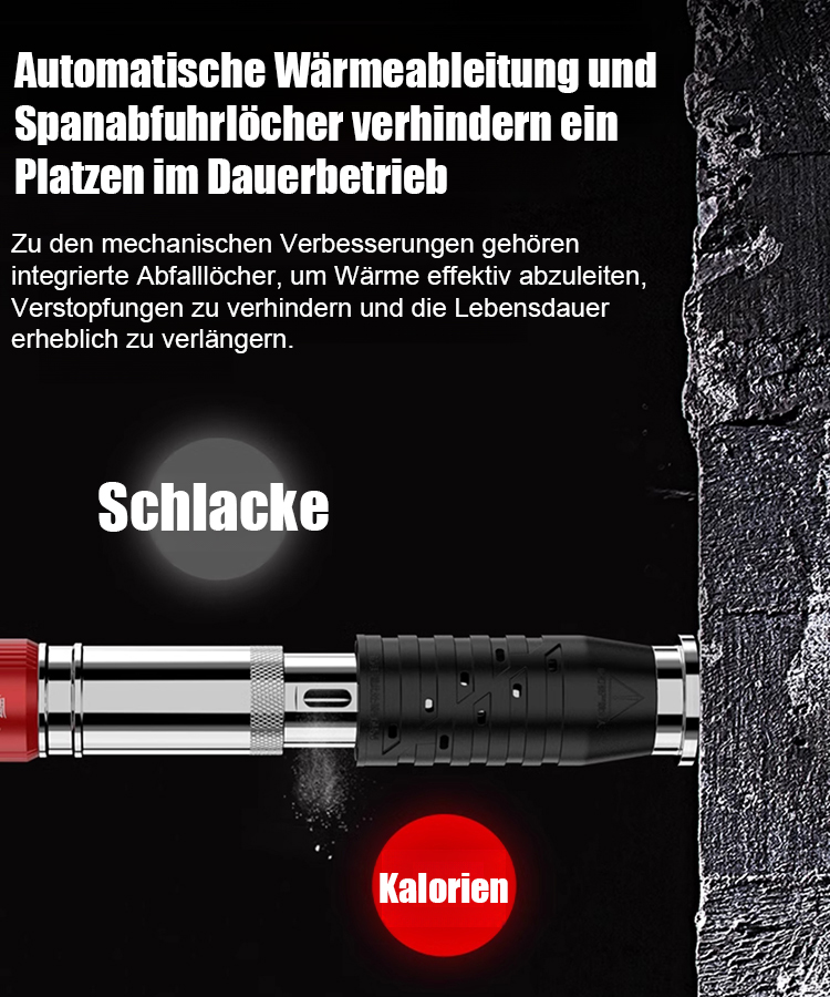 Sparen Sie Zeit und Mühe, hohe Effizienz, durchdringen Sie problemlos 5 cm große Stahlplatten