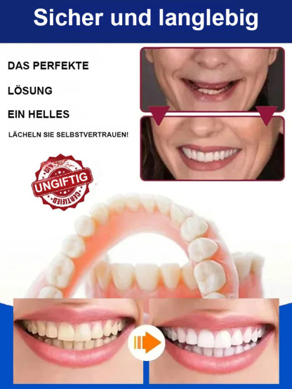 Zahnersatz, 1 Million Stück verkauft, keine negativen Bewertungen, zweites Set 6 Euro🦷